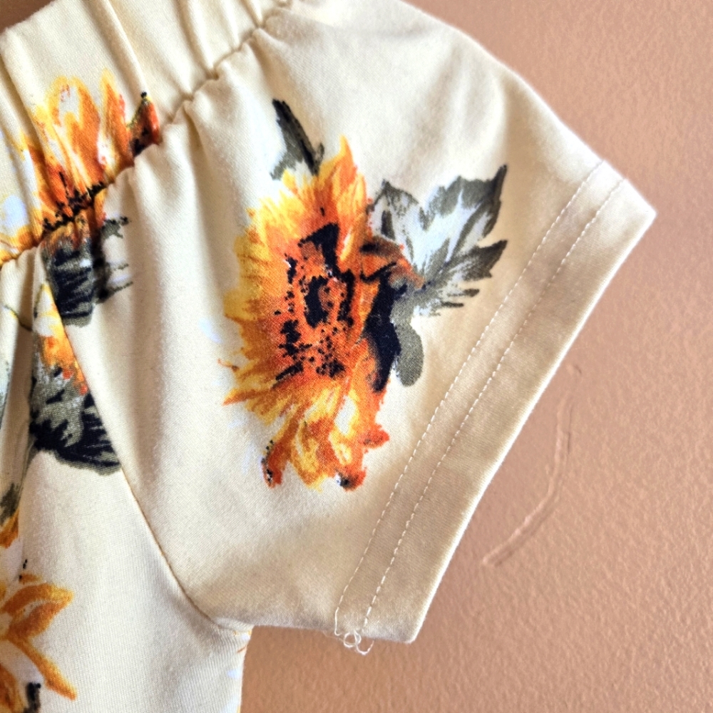 Charlotte Russe Off-shoulder Sunflower Dress, M - Picture 4 of 7